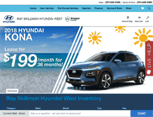 Tablet Screenshot of indyhyundaiwest.com